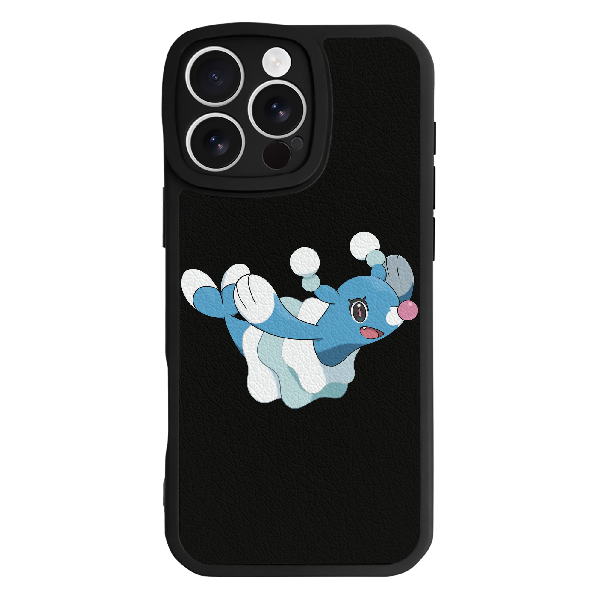 （画像用） ポケットモンスター Pokémon 【iPhone 16シリーズ対応】シリコンスマホケース（レザー調） 材質：シリコン
